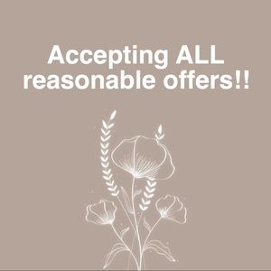 🧡 ACCEPTING ALL REASONABLE OFFERS!🧡